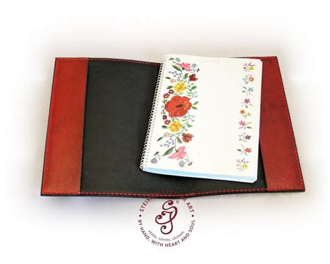 Refillable Genuine Leather Journal Cover for Pocket Size Field Notes ...