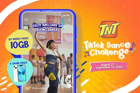 Win an iPhone 13 mini with TNT’s ‘Tuloy Ang Saya' TikTok dance challenge