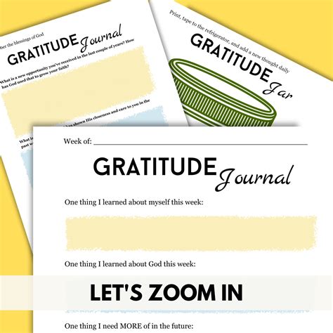 Gratitude Journal Printable Gratitude Journal Biblical Gratitude Gratitude Prompts Thankfulness ...