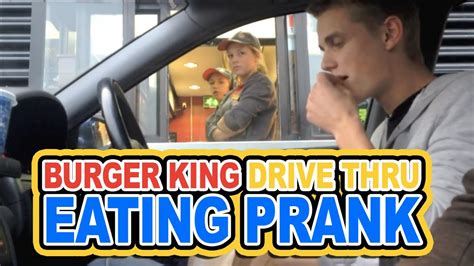 Burger King - Drive thru eating PRANK - WORLDOFBRODIE - YouTube