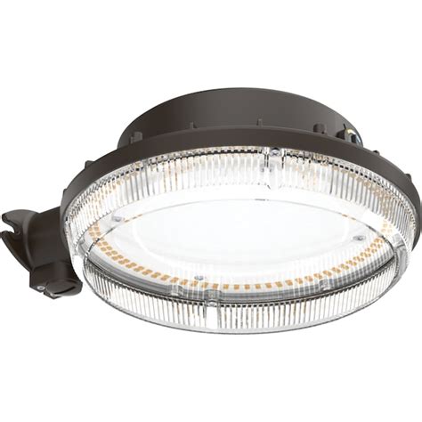 Lithonia Lighting 6000-Lumen 120-Watt Bronze Hardwired LED Outdoor Area ...