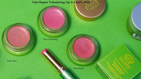 Tata Harper Volumizing Lip & Cheek Tints in Very Nice, Very Charming, Very Sweet and Very ...