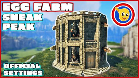 Ark: Egg Farm Build Showcase - YouTube