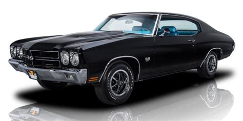 1970 Chevelle L34 396 Hardtop Black 4 spd - Tony's Muscle Cars ...