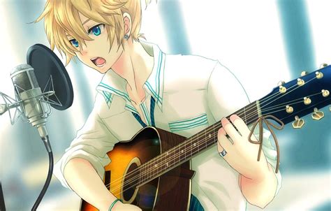 Anime Boy Guitar Wallpapers - Wallpaper Cave