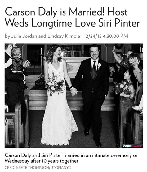 Carson Daly Wedding 2015 | Wedding, Wedding 2015, Ceremony