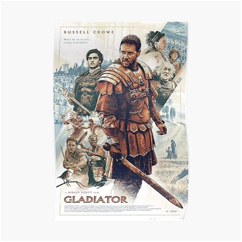 "Gladiator Movie" Poster for Sale by farrelraman | Redbubble