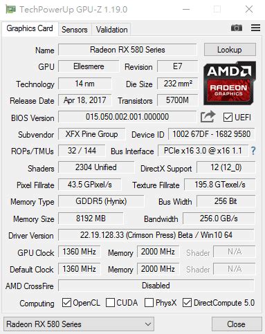 Radeon RX 580 - Primi benchmark in overclock | PC-Gaming.it