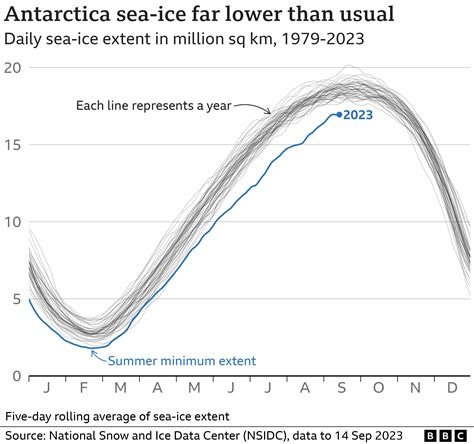 Antarctic sea-ice at 'mind-blowing' low alarms experts