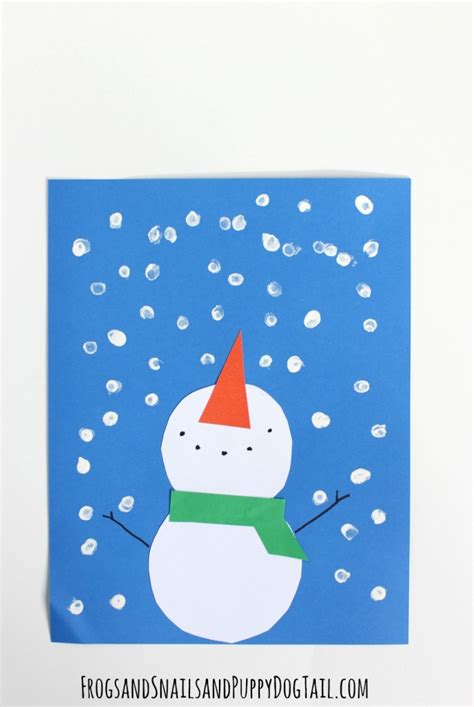 Snowman Craft for Kids - FSPDT