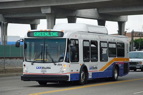 LAX Shuttle | LAX Shuttle NABI bus on Aviation Blvd. near LA… | So Cal Metro | Flickr