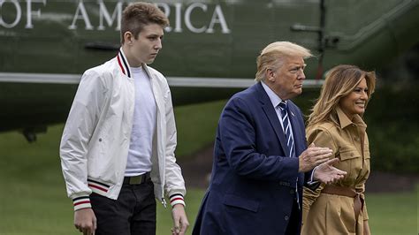 Melania Trump says son Barron Trump tested positive for COVID-19