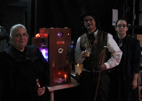 Elixirator DIY steampunk robotic bartender pours you a drink - Homecrux