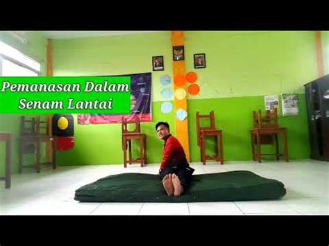 Pembelajaran Senam Lantai - Sikap Pesawat Terbang - YouTube