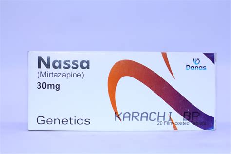 Nassa 30mg Tablets - Time Medical