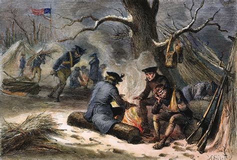 Valley Forge: Winter, 1777 Photograph by Granger