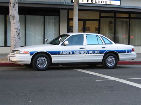 Santa Monica | Police cars, Police, Car ford