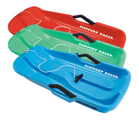 Slippery Racer Downhill Thunder Kid's Plastic Snow Sled - Snow Sleds Direct