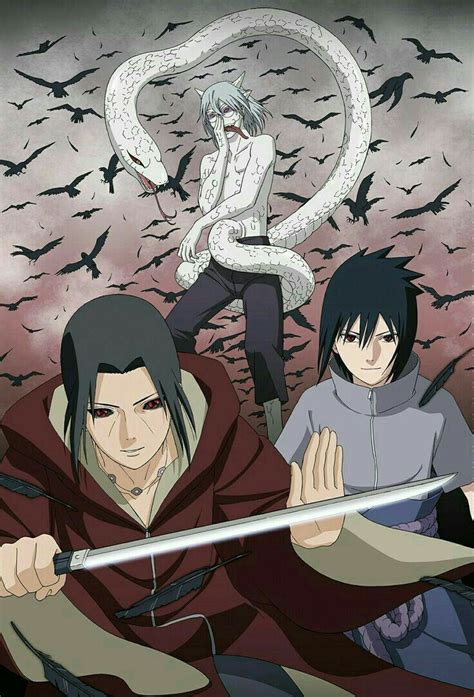 Uchiha Clan: Kabuto Vs Itachi Sasuke