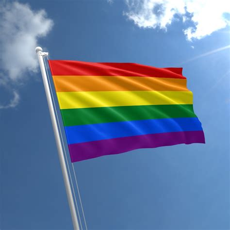 The Colors Of The Gay Pride Flag