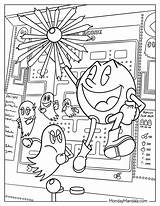 20 Pac Man Coloring Pages Free PDF Printables sketch template
