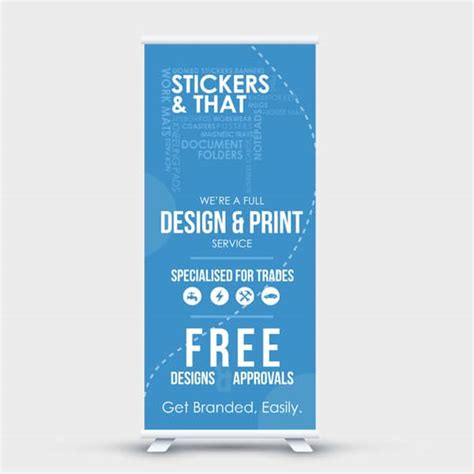 Custom Roller Banners - StickersAndThat