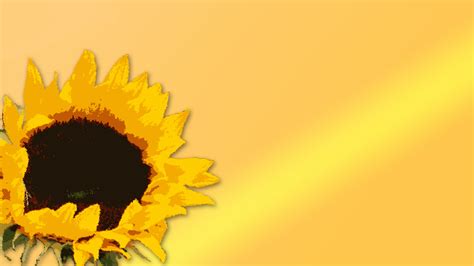 Sunflower Powerpoint Template