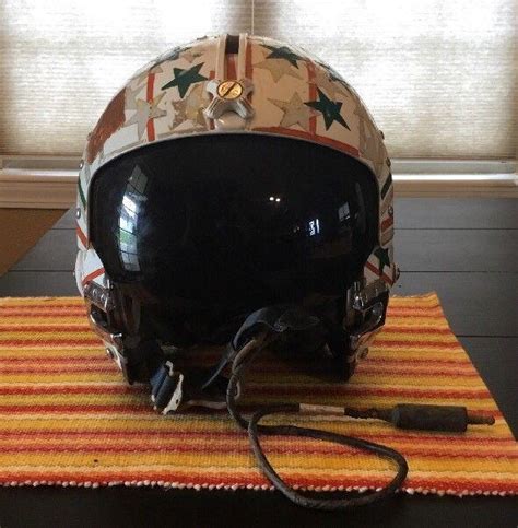 VINTAGE US JET FIGHTER PILOT HELMET VIETNAM WAR Era | #1930134708