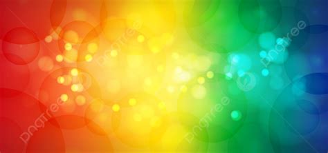 Rainbow Abstract Background With Bokeh Light, Wallpaper, Abstract, Rainbow Background Image And ...