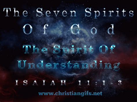 The Seven Spirits the Spirit of Understanding - Christian Gifs