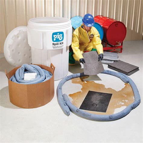 Large Universal Portable Spill Kits, Large General Purpose Portable Spill Kits - iQSafety