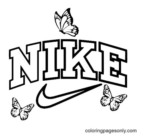 Nike Coloring Pages Printable for Free Download