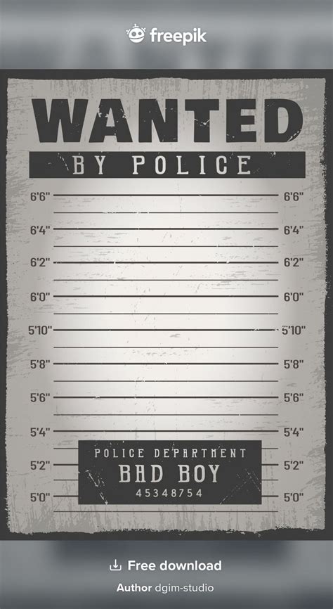 Free Vector | Police mugshot background