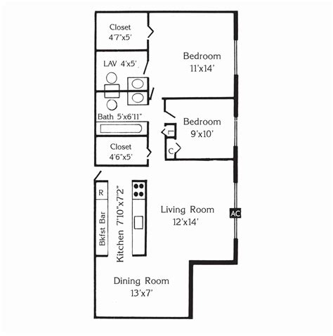 1, 2, & 3 Bedroom Floorplans | Commons at White Marsh