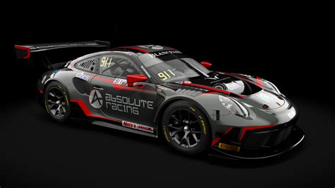 Skins - Porsche 911 GT3R 2019 Absolute Racing | RaceDepartment