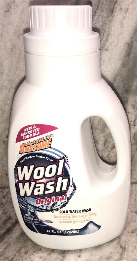 Wool Wash Delicate Safe Gentle Cycle Cashmere Mild Detergent Cold Water 1ea 42oz | eBay