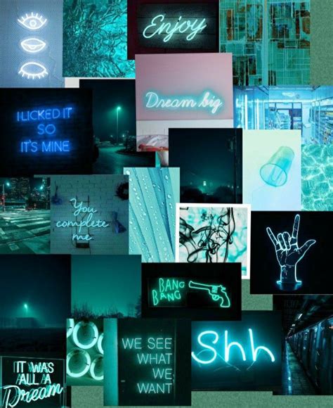 Neon cyan aesthetic | Neon wallpaper, Cyan neon aesthetic, Neon aesthetic