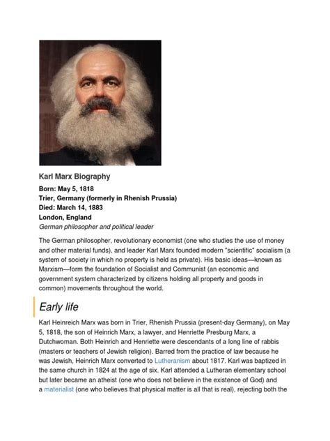 Karl Marx | PDF | Karl Marx | Communism