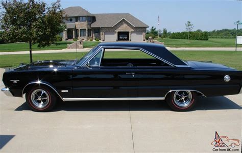 1967 PLYMOUTH GTX 426 HEMI 4-SPEED BLACK ON BLACK