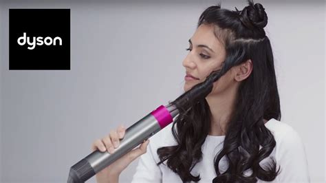How to curl your hair with Coanda air using the Dyson Airwrap™ styler. - YouTube