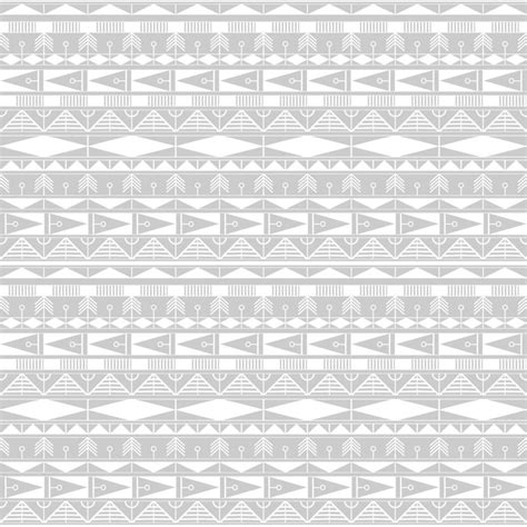 Seamless pattern native American in an abstract style. 10998072 Vector ...