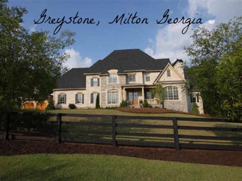 Greystone Estates, Milton Georgia Luxury Homes | Alpharetta, GA Patch