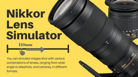 This lens simulator tool helps you simulate images shot with various combinations of lenses ...