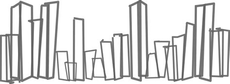 Toronto Skyline Drawing | Free download on ClipArtMag