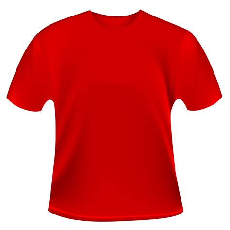 Plain Red T Shirt Template - ClipArt Best