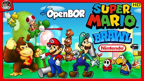 Super Mario Brawl. - Gameplay with Mario (OpenBOR) [Playthrough ...