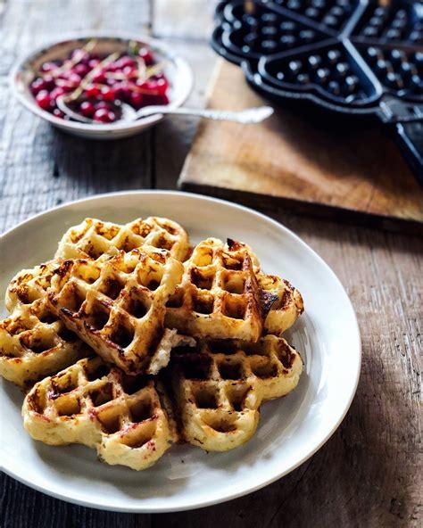 Swedish Crispy Waffles | The Lemon Apron