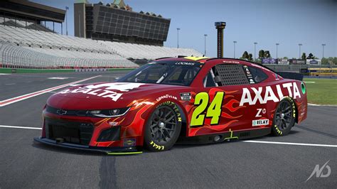 William Byron Hendrick Motorsports 40th Anniversary Sim Stamped by ...