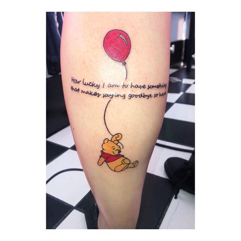 Winnie The Pooh Quote Tattoo - ShortQuotes.cc