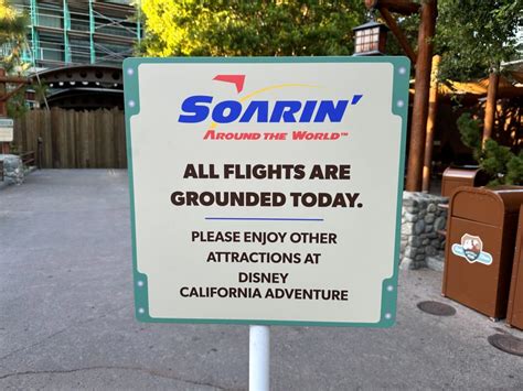 Refurbishment Begins at Soarin’ Around the World in Disney California ...